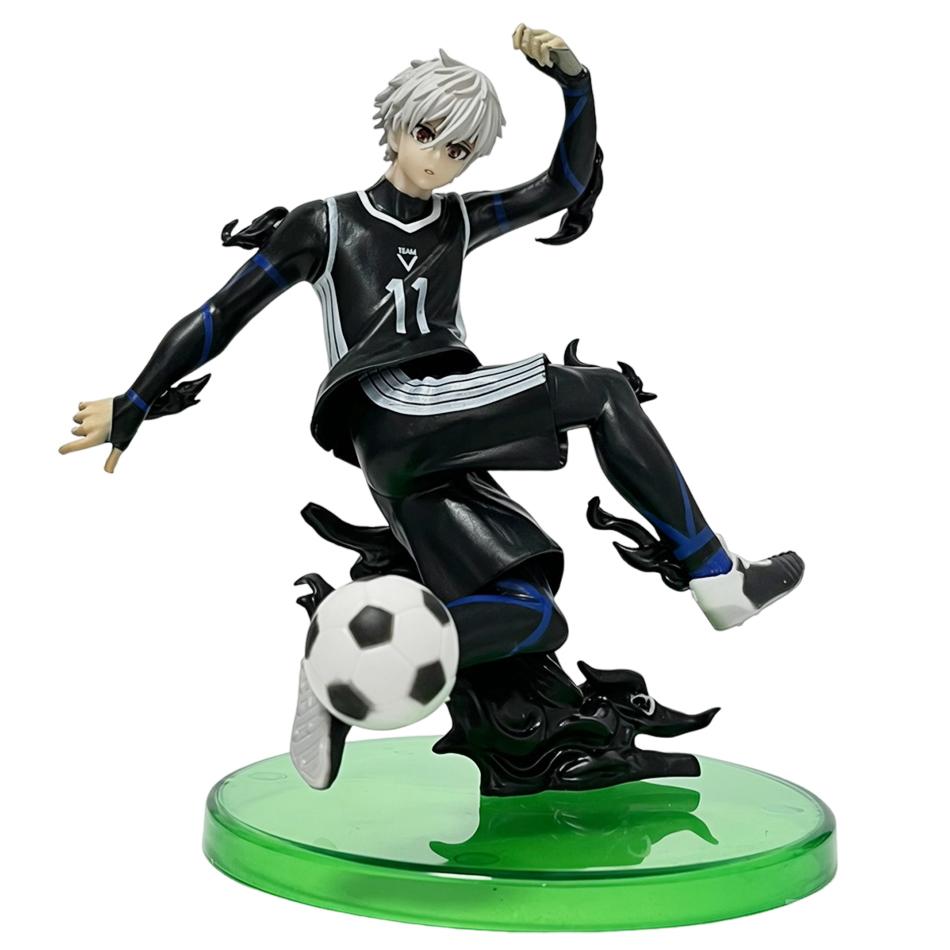 Blue Prison Anime Figurine Seishirō Nagi Meguru Bachira Yoichi Isagi Reo Mikage Figurine PVC Model Anime Peripheral Toy Ornament