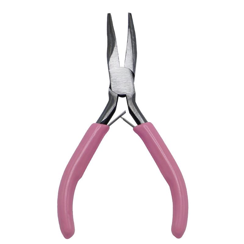 5-Inch Mini Multifunctional Pliers Set: Needle-Nose, Tiger, Round-Nose, Angled - Perfect for Jewelry DIY and Handmade Accessories.