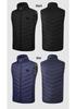 Smart USB Heated Vest: Unisex Winter/Autumn Thermal Wear with Constant Temperature Control