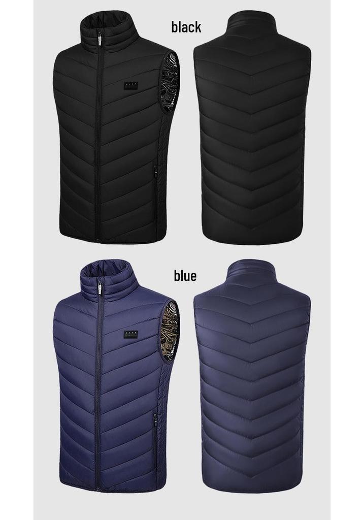 Smart USB Heated Vest: Unisex Winter/Autumn Thermal Wear with Constant Temperature Control