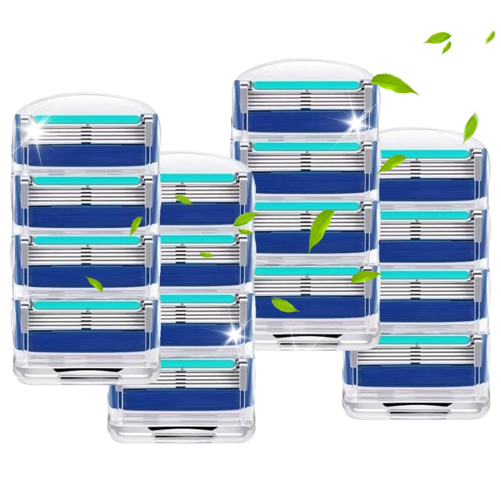 

Упаковка из 16 сменных кассет Fusion для бритвы с ручным управлением, совместимые с бритвой, сменные части для бритвы, лезвия, лезвия, мужские лезвия,