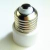 E26/E27 Bulb Base Screw Adapter EU/US Prong Outlet Plug Converter Polarized Light Bulb Socket Adapter Fit for 2/3 Prong Convert