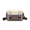 2024 Men's New Stitching Color Trend Small Square Bag Fashion Casual Large Capacity Crossbody Bag Man's Aesthetic Sling Shoulder