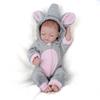 NPKDOLL 10 cali Mini Reborn Baby Doll Unisex zabawki Hobby Moda Akcesoria dla lalek Lalki do spania
