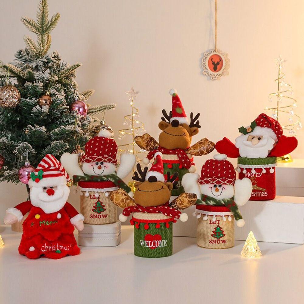 Merry Christmas Santa Gift Bags Xmas Decorations Candy Bag Fashion Christmas Gift Box