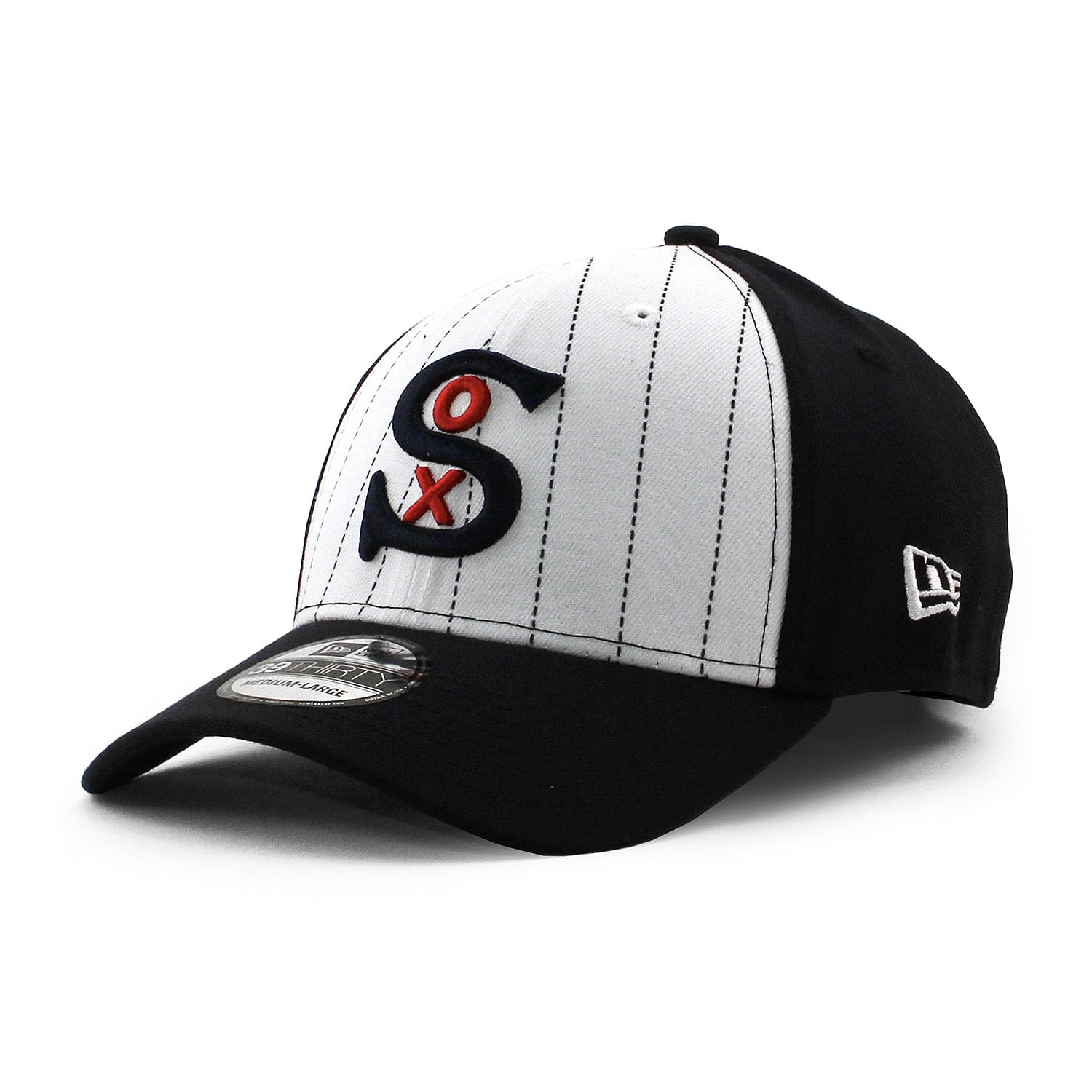 

[New Era] Cap 39THIRTY Chicago White Sox MLB 1917 COOPERSTOWN CAP CHICAGO WHITE SOX Hat 3930 ML [Used]