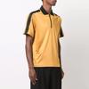FENDI Polo Shirts Men's Yellow Polo Collar Moderate Straight Fit FAF641AGJRF08HW
