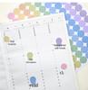 Colorful Self-Adhesive Numbered Dot Stickers for Kids - Round Index Labels for Kindergarten