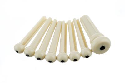 Fender-Teile ACOUSTIC BRIDGE PIN SETS IVORY