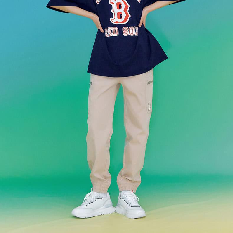 New MLB Boston Red Sox Casual Pants Women's Dark Beige 3FWPB0231-43BGD
