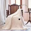 Texciting Elektrisk Oppvarmet 9 Varme Maskin Beige Pledd, 130x180cm, Innstillinger, 10-Timers Auto-Av, Vaskbar,