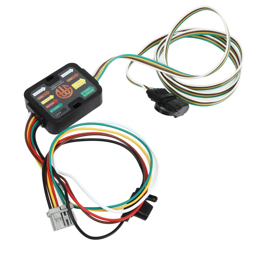 4 Pin Trailer Wiring Harness 56161 Towing Taillights Brake Turn Signals Connector Kit for Odyssey 2005‑2010