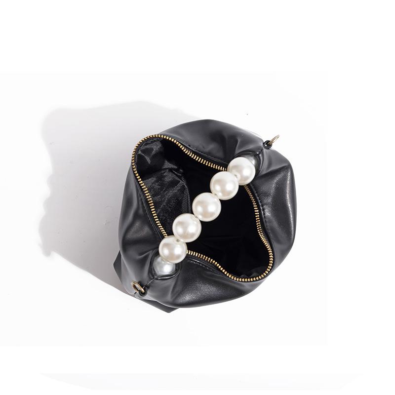 2025 Damen Perlen Handtasche: High-End Mini-Ketten-Schulter- und Crossbody-Tasche