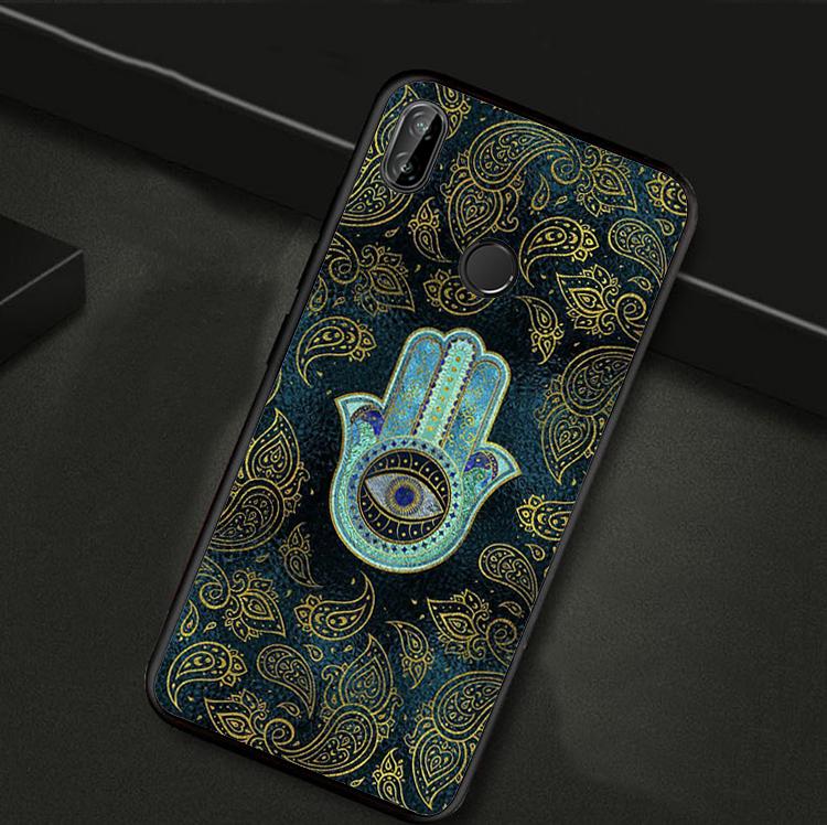 Hamsa Hand Of Fatima Art For Huawei Nova Y70 Y60 Y90 Y61 Y91 Y73 Y72 12s 12i 11i 8i 9 10 SE P30 P40 Lite P60 Pro Case