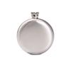 Stainless Steel Round Whiskey Flask 5/8 Oz Hip Flask Portable Pocket Wine Flagon  Outdoor