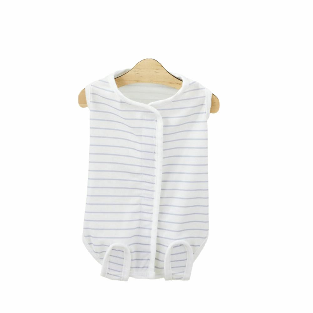 Striped Cat Pet Sterilization Suit Touch Fastener Anti-Licking Cat Post-op Suit Comfortable Soft Dog Jumpsuit Pajamas