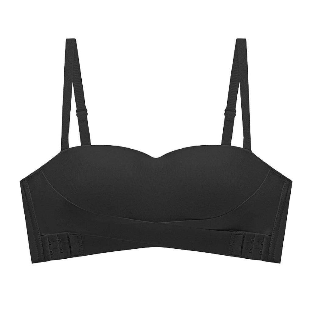 Strapless No Steel Chest Expanded Hidden Natural Tote Suitable for Sizes [JETSO 4U] Bra, Women's Push-Up Bra, Rings, Non-Slip Coating, Cups, Straps,