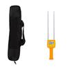 Digital Grains Meter Large Display Grains Humidity Meter Double Probes with Anti Slip Handle for Wheat Corn Bean Peanut