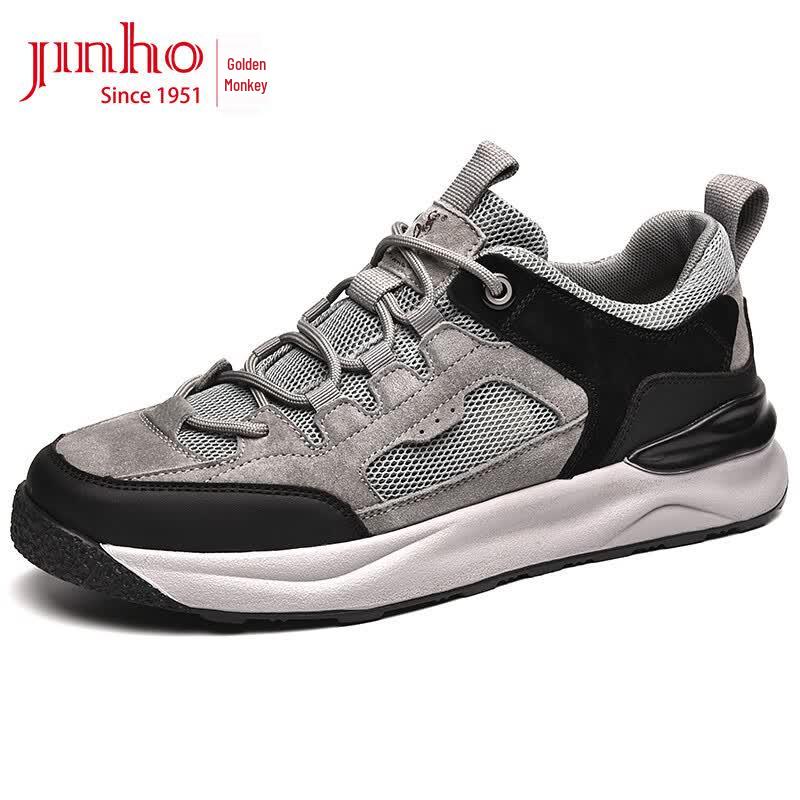 JINHOU Men s Breathable Mesh Casual Skate Shoes SQ38081F 42
