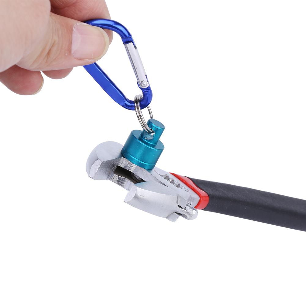 Strongest Magnetic Fly Fishing Net Release Holder with Aluminium Alloy Carabiner (golden)