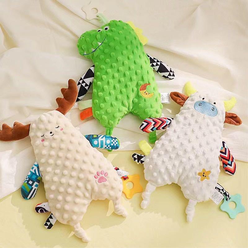 Cross-Border Baby Plush Animal Comfort Towel & Sleep Doll Toy