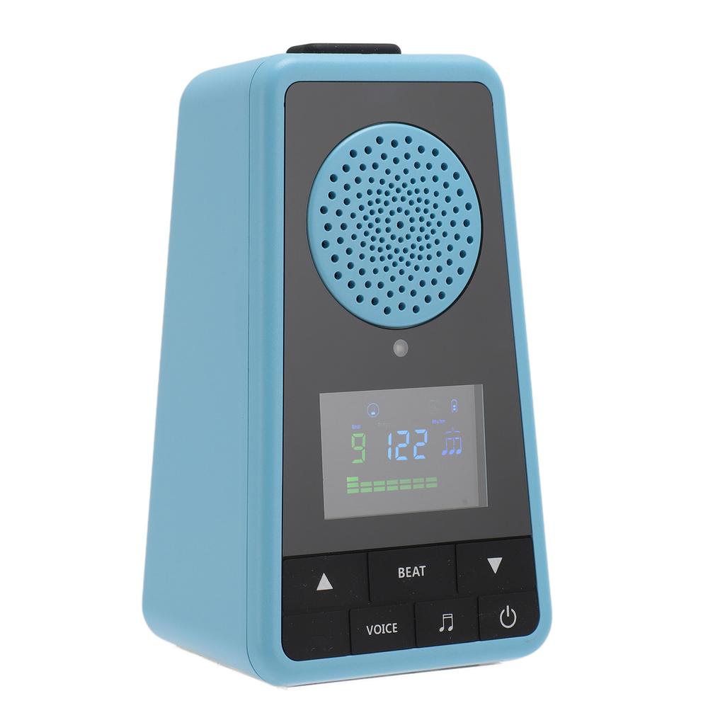 AM 718 Oppladbar 2 i 1 elektronisk digital metronom 1300mAh batteri 30 til 260 bpm Bluetooth Speak