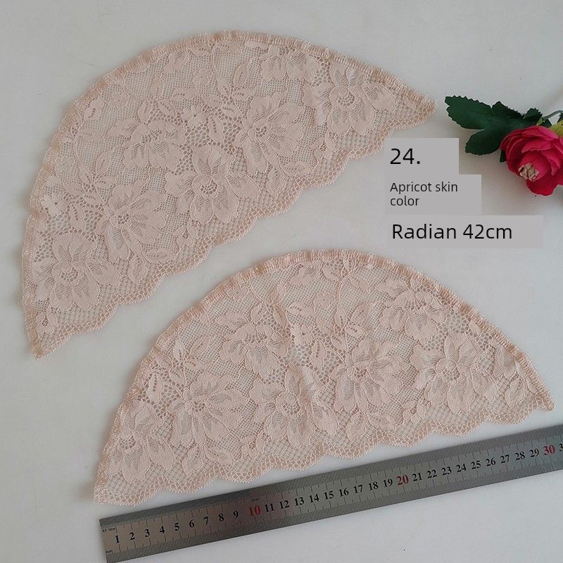 

Безрукавный Слинг Рукав Декорация Полуфабрикат Дышащий Тонкий Нарукавник Лоскутный Модифицированный Черный Манжет Нарукавник Рукав No. 24 apricot skin color a pair of radians 42cm