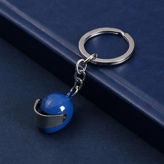 Keychain Pendant Mini Motorcycle Helmet Key Chain Helmet-Shaped Key Holder Bag Charm Motorcycle Car