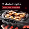 Professional 16-Head Fascia Gun Muscle Massager for Home Use - Deep Relaxation for Waist, Back, and Legs