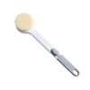 Silicone Shower Brush With Long Handle For Adults Bath Cleaning And Massage