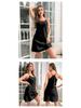 Yaoting Women's Summer Satin Ice Silk Camisole Nightgown