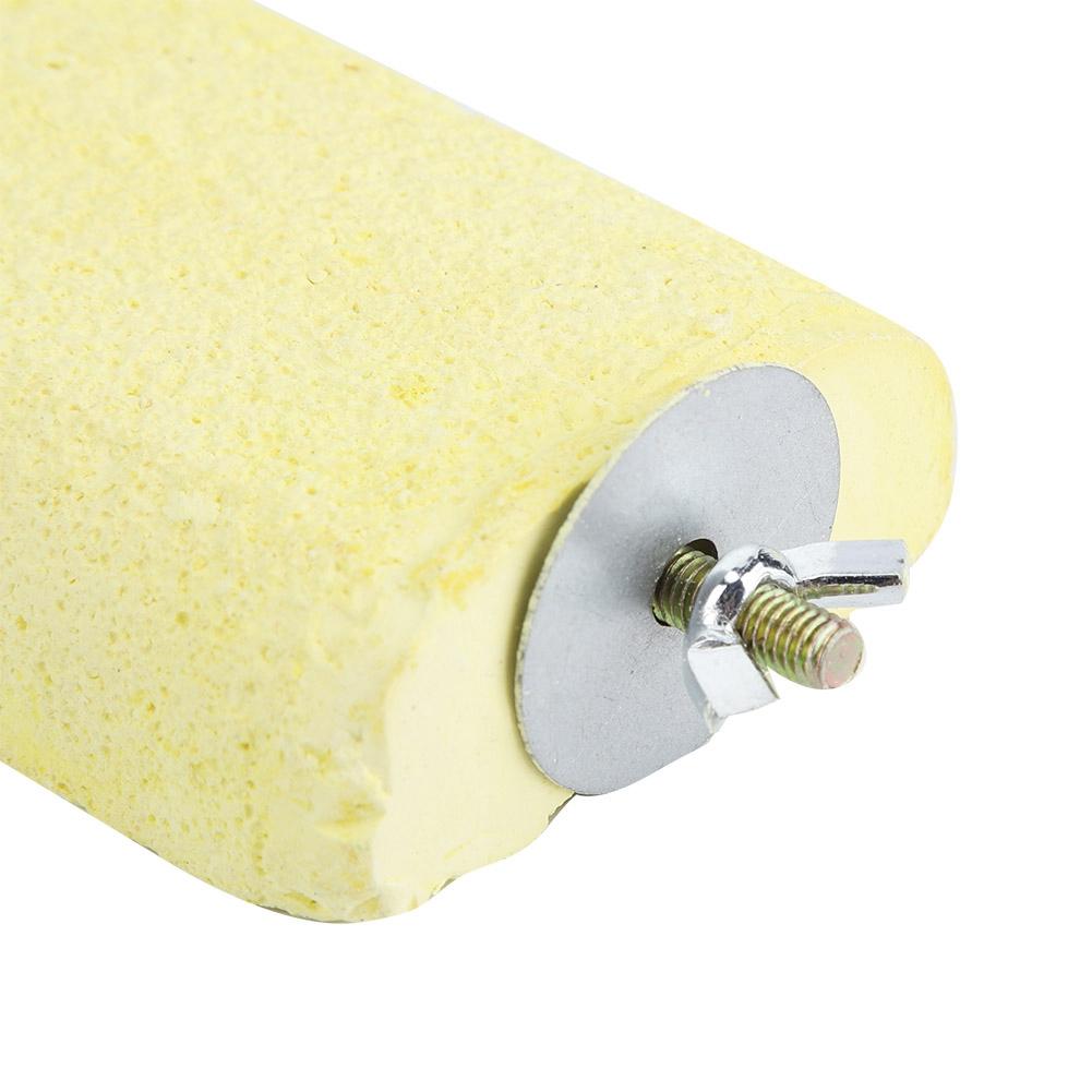 Totoro Squirrel Hamster Standing Platform Parrot Grinding Stone for Bird Accessories