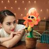 Elektrische Tanzende Sonnenblume Spielzeug Wiederholt Was Du Sagst Aufnahme Singen Plüsch Topfblume Spielzeug Kleinkinder Pädagogisch Interaktives Plüschtier Musikalisches Spielzeug