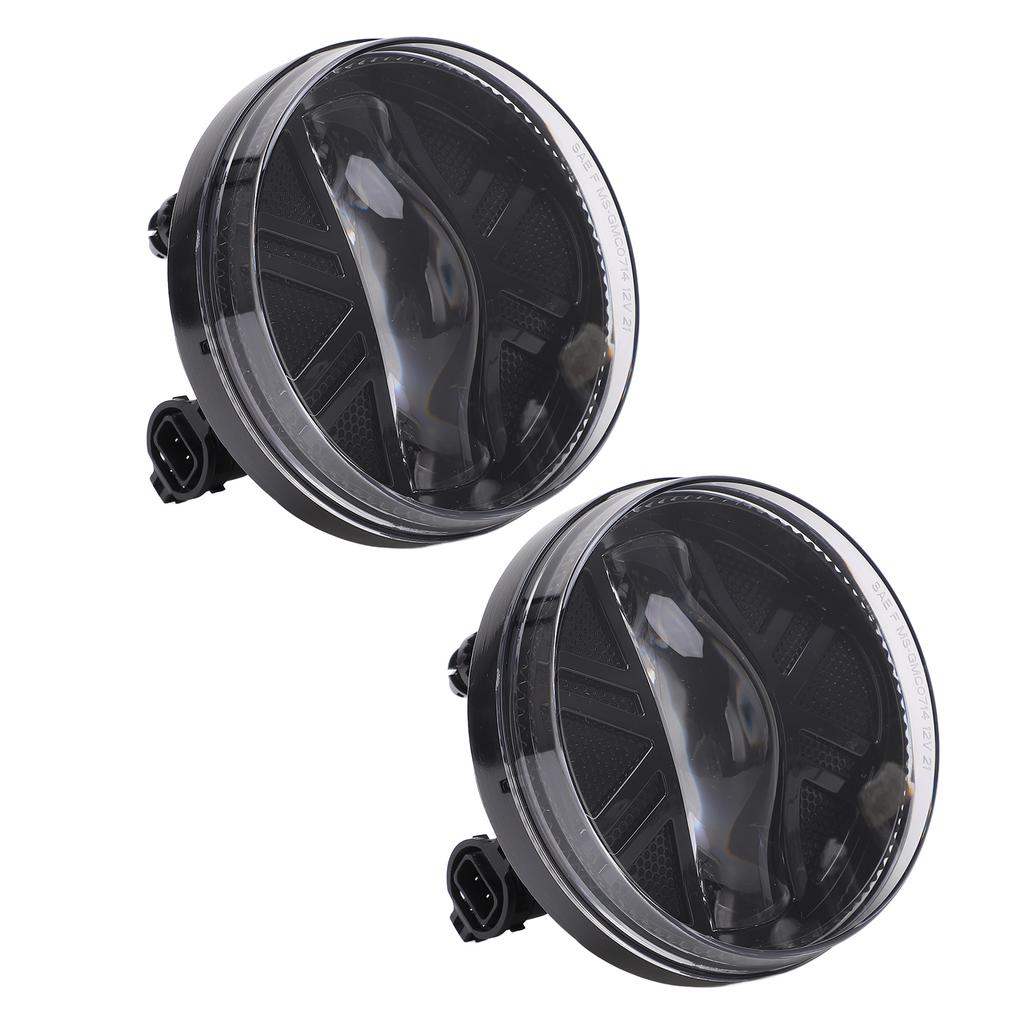 Pair of 5.5in LED Fog Lights 4800LM IP67 Waterproof Replacement for Sierra 1500 2500HD 3500HD