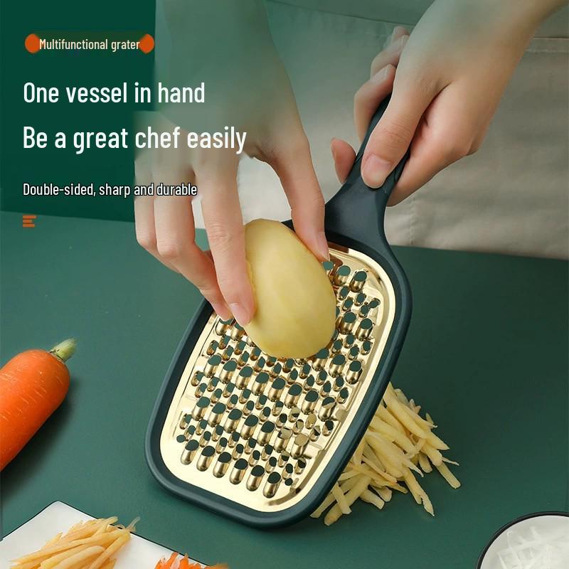 Stainless Steel Fruit & Vegetable Shredder and Julienne Peeler