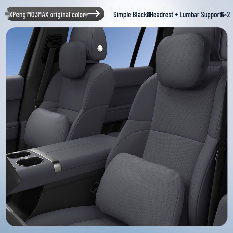 XPeng M03 MAX Essentials: Headrest, Lumbar Support, & Neck Pillow - Key Car Interior Accessories