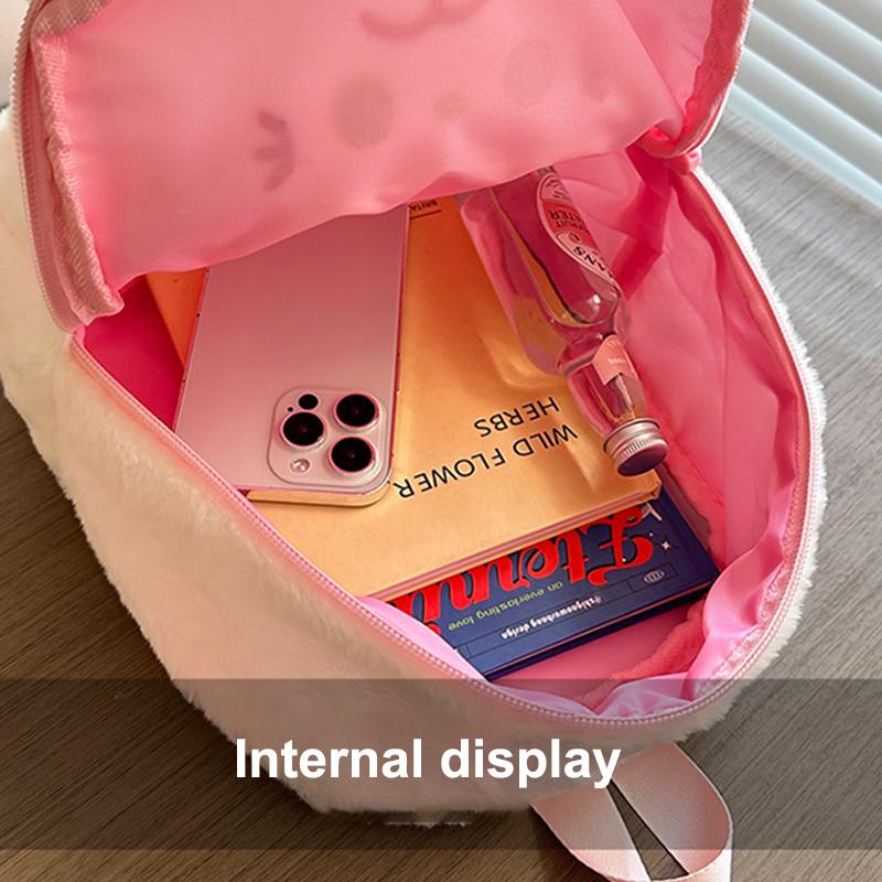 1Pcs Durable Puppy Cat Plush Backpack Dog Cartoon Children Backpack Sweet Kid Schoolbag Girl School Student