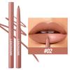 Matita Labbra Opaca 12 Colori Impermeabile Stain Labbra Volumizzante Rossetto Nude Naturale Rosa Matita Labbra Contorno Labbra Professionale Trucco Contorno