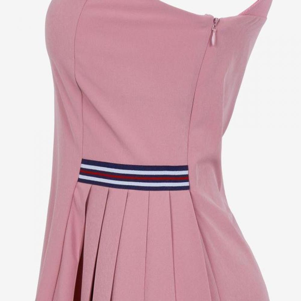 Fila Vestido de Tênis Sem Mangas Tecido