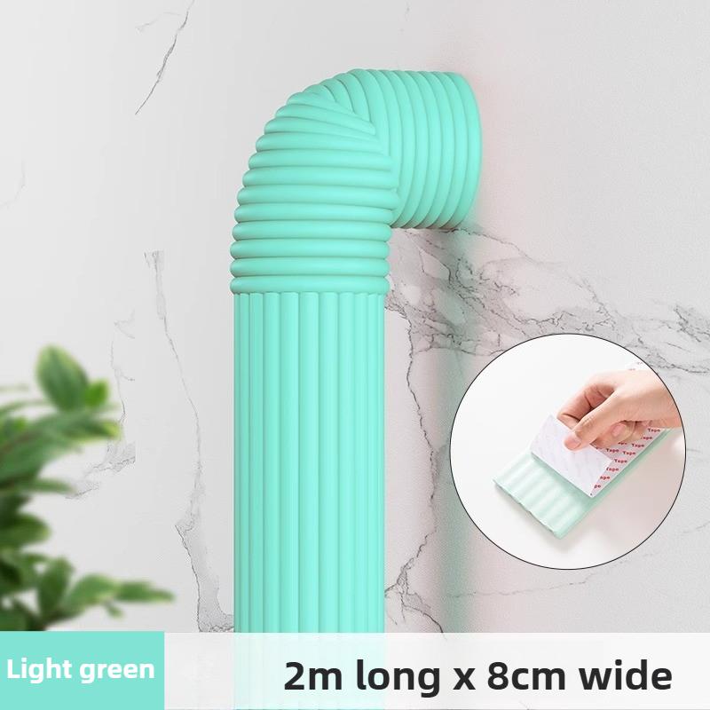 2M Winter Thermal Foam Insulation Tape for Water Pipes Self-adhesive Anti-freezing Anti-collision Protective Strip for Outdoors