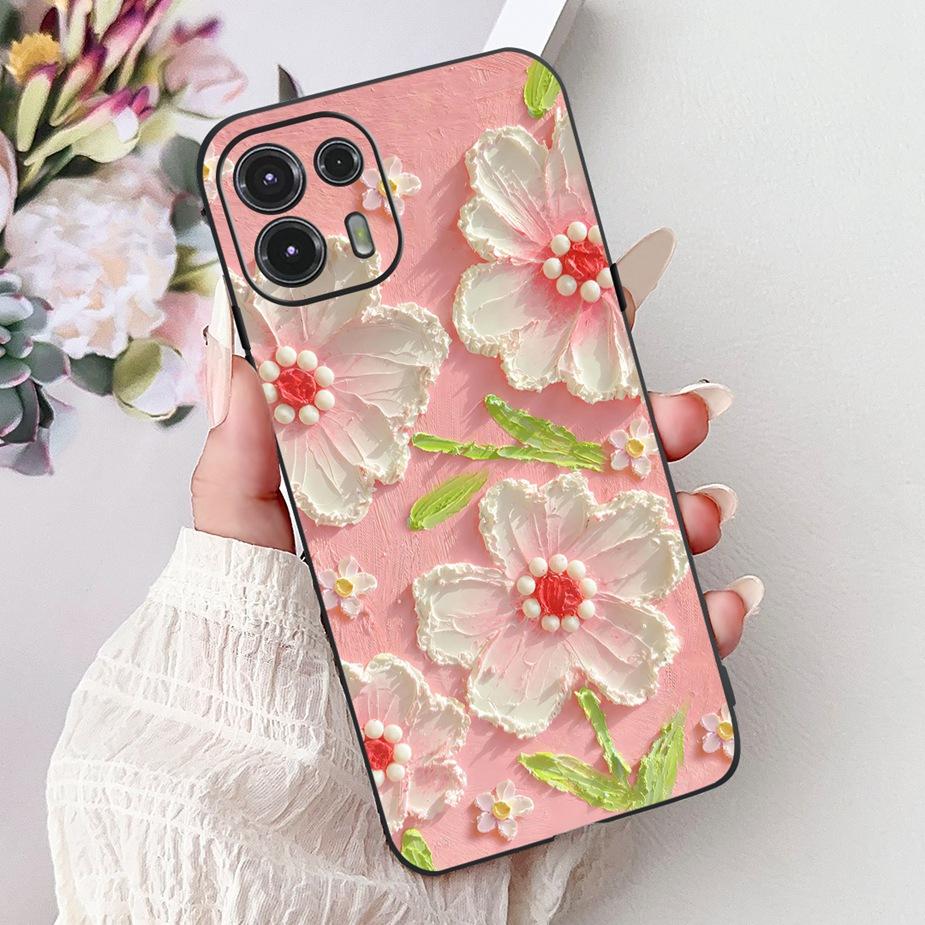 For Motorola Moto Edge 20 Lite Case XT2139-1 Cute Painted Cover Soft TPU Phone Case For Motorola Edge 20 Pro Edge20 Fusion Shell