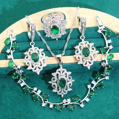 2024 Neues Damen-Schmuckset mit Vollbesatz aus Diamanten Damen Romantische Accessoires Mode High-End Luxus