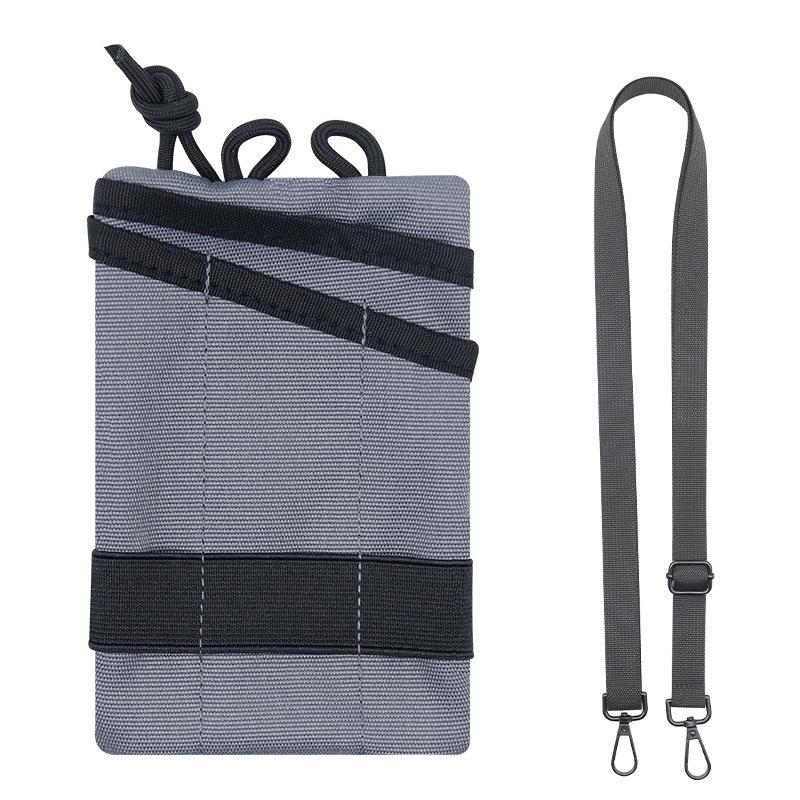 Camouflage Tactical EDC Tool Kit: Portable Outdoor Camping & Hiking Multifunctional Key Storage Bag.