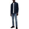 HUGO BOSS Shirts Men's Marine Blue Pointed Collar Moderate Other 50289499-413