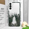 Aesthetic Cute Cartoon Little Ghost Phone Case for Realme 12 10 11 9 Pro Plus 8i 9 7i PRO C75 C64 C31 C30 C53 C35 5G Soft Cover