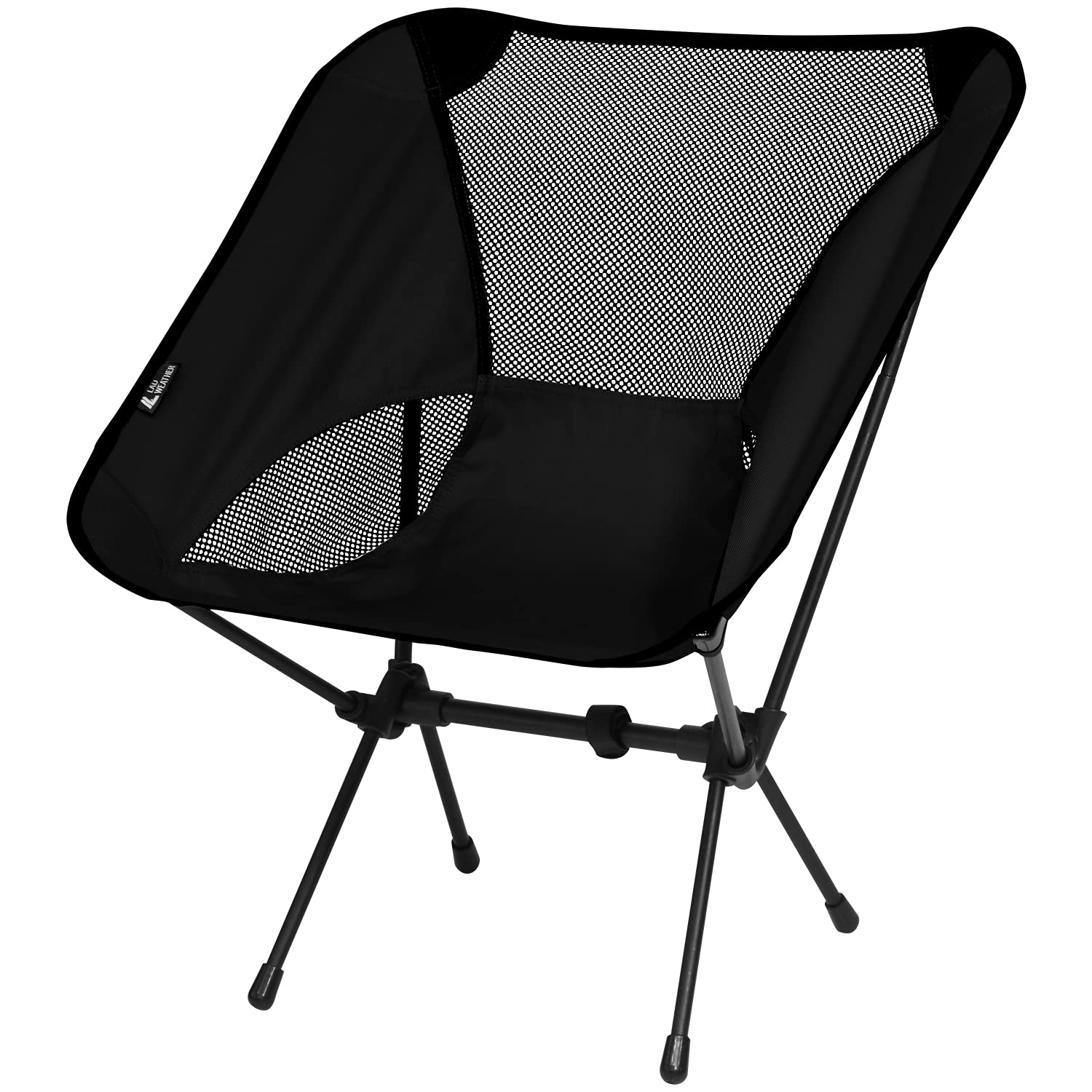 

Radweather Folding Outdoor Chair, Low Chair, Outdoor Camping Chair, Chair, Camping Equipment, Folding Chair (Black)