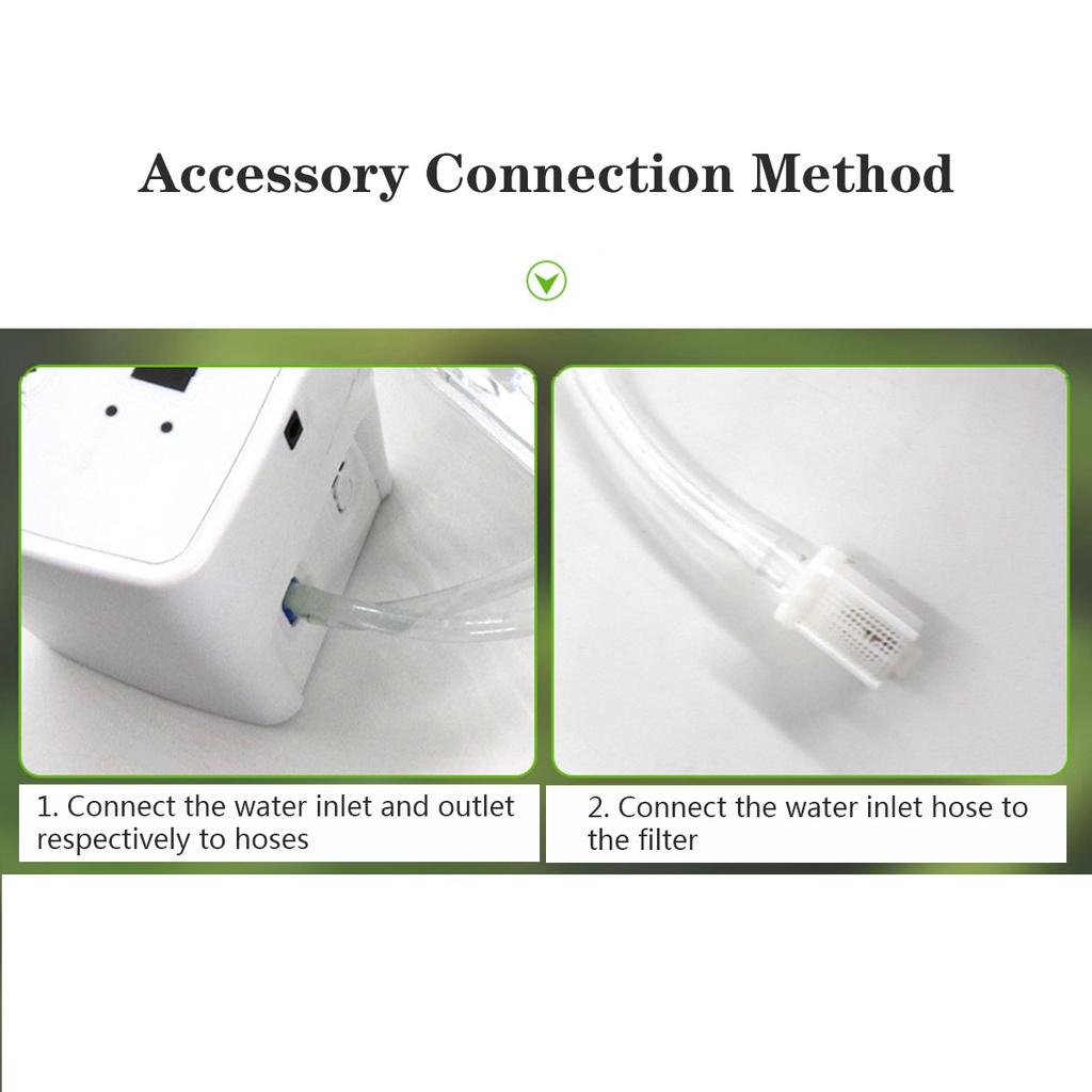 Double Pump Intelligent Garden Watering Device Mobile APP Control Automatic Drip Irrigation Flowers Plant Home Sprinkler Kit New 3.6W