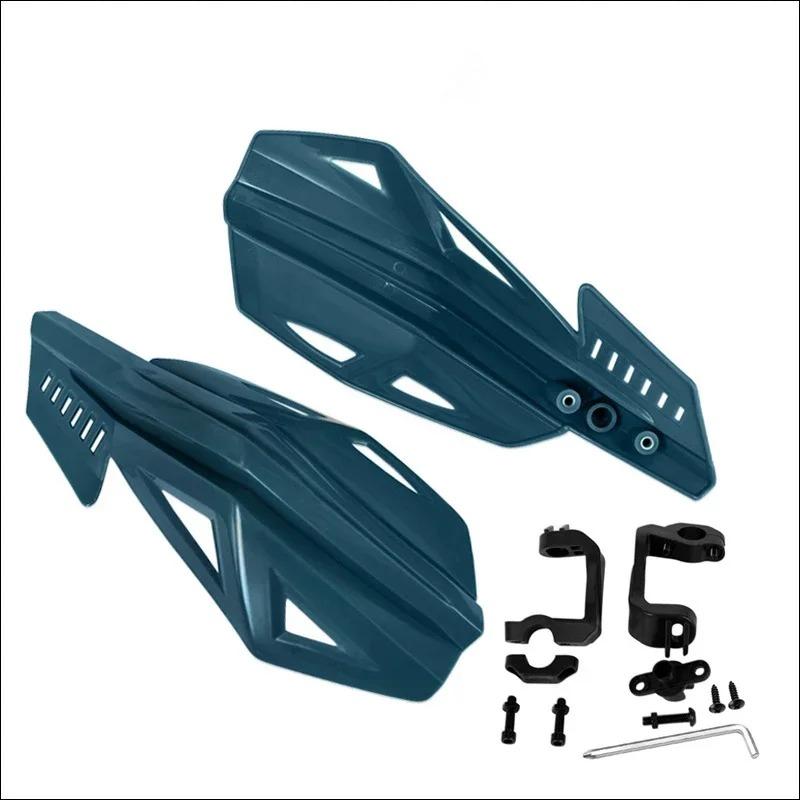 1 Par 22mm Motorcykel Universal Vindsäkert Handskydd Flerfärgat Sköld Ombyggnads Tillbehör