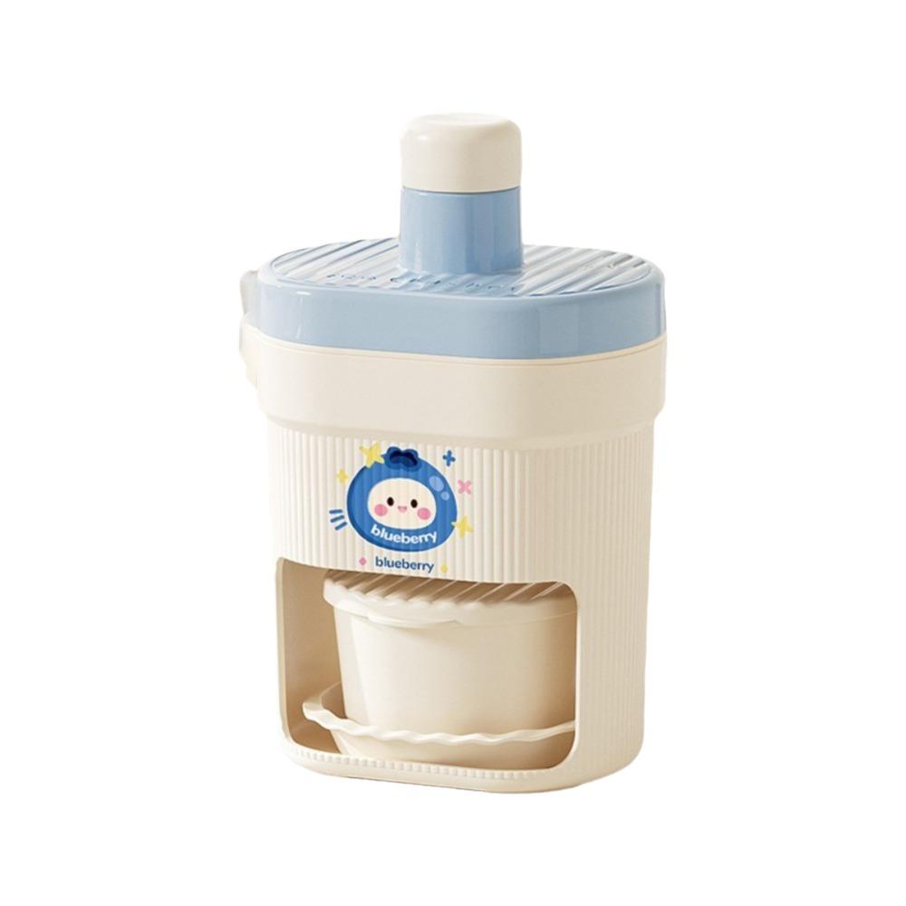 

Mini Design Manual Ice Shaver Portable Hand-cranked Ice Breaker Cartoon Shaved Ice Maker Bar синий