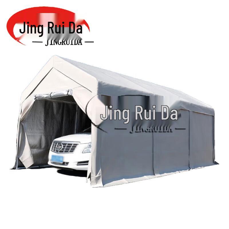 JINGRUIDA Thickened Rainproof Mobile Carport Tent